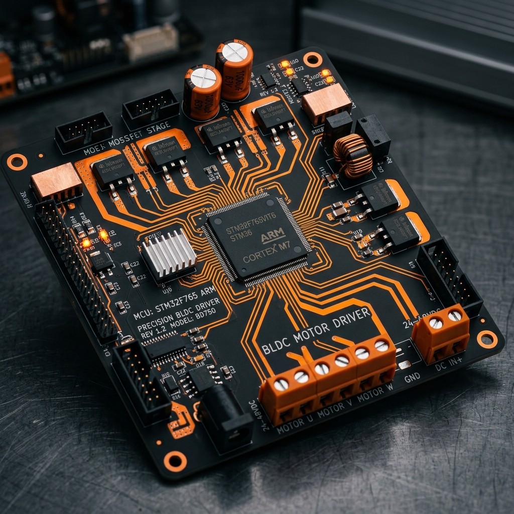 BitroMotion Motor Sürücü Kartı - Gömülü Sistemler projesi